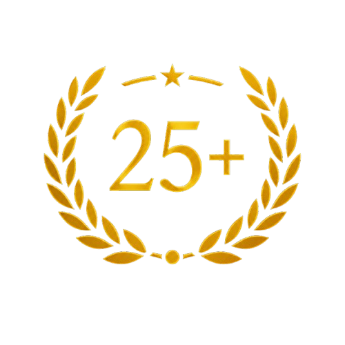25+ Years
