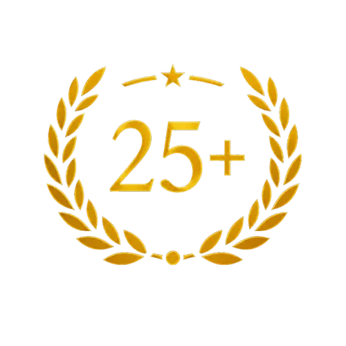 25+ Years